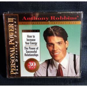 Personal Power II - Anthony Robbins - CD Set - Volume 9 - New, Shrinkwrapped